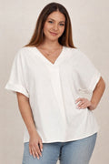 Blusa con Escote en V
