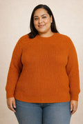 Suéter Terracota Tejido