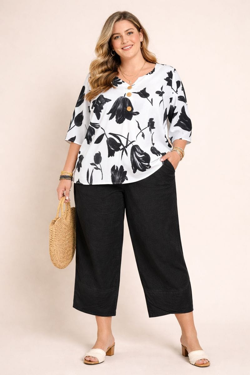 Conjunto Plus Size Elegante y Cómodo