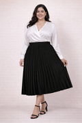 Falda Plisada Sofisticada