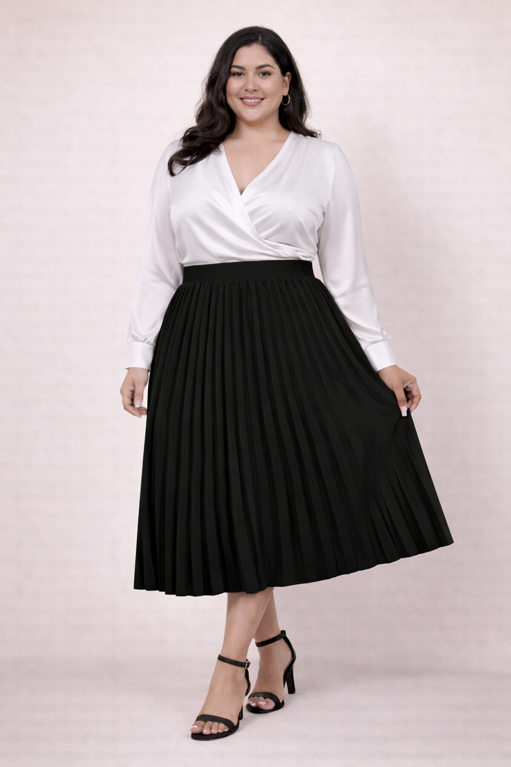 Falda Plisada Sofisticada